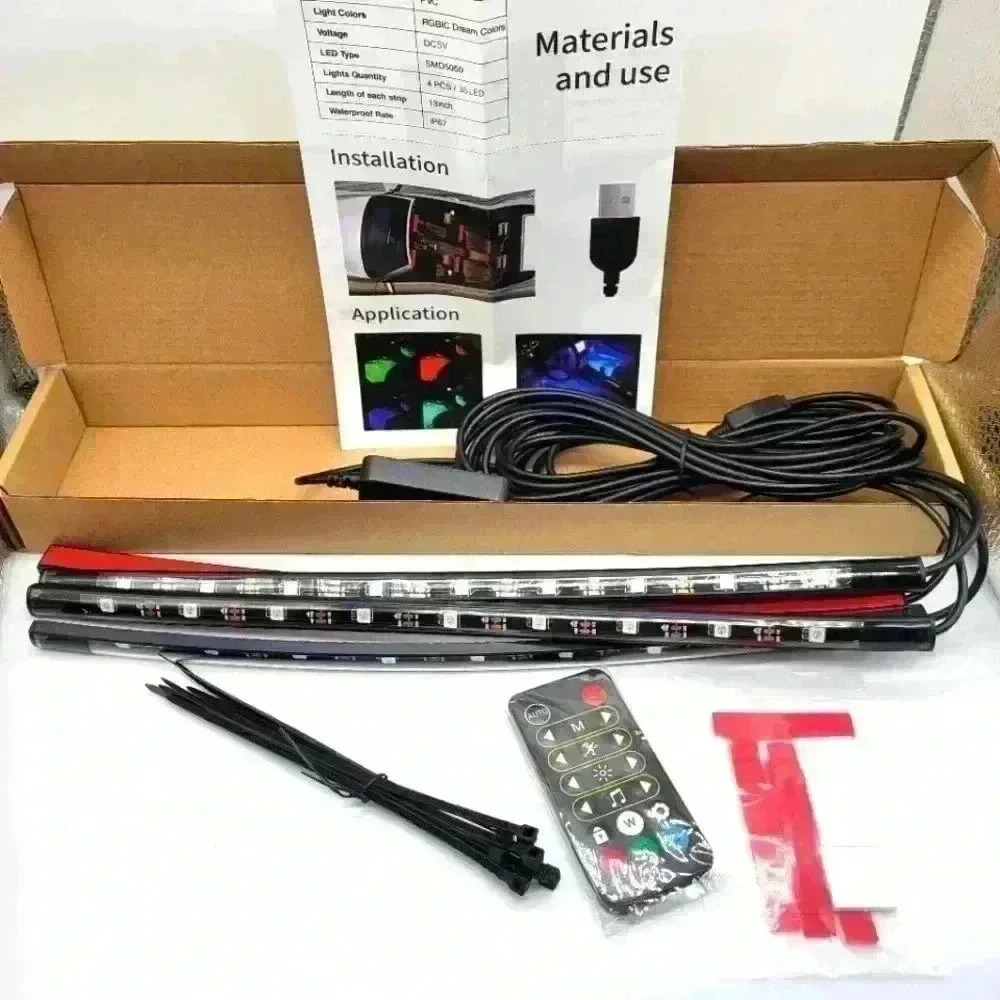 NEW Smart LED Interior Car Lights Dash LED Waterproof